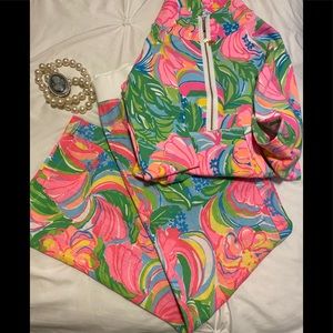 Lilly Pulitzer print Beach Pant Sz M